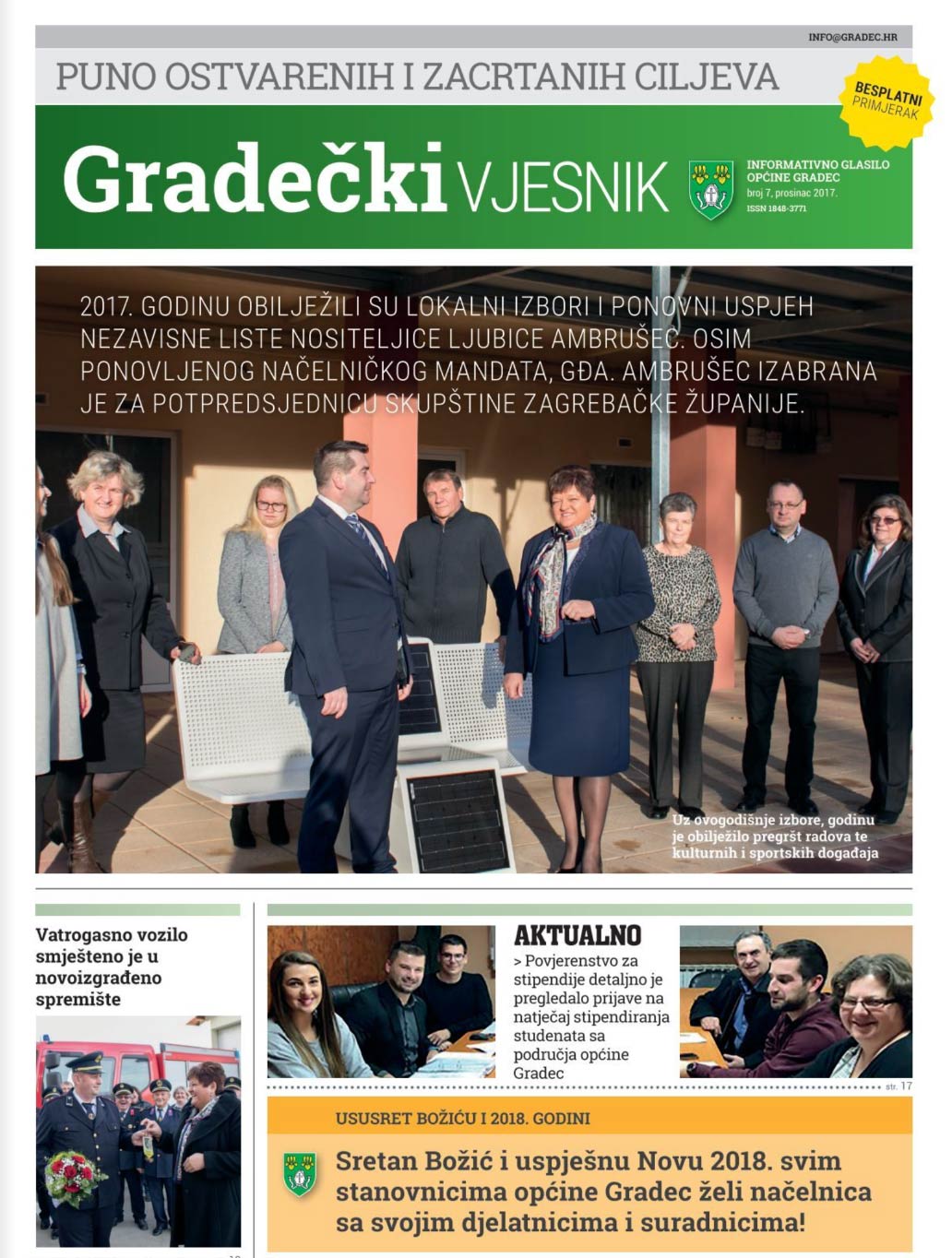 Gradečki vjesnik, prosinac 2017