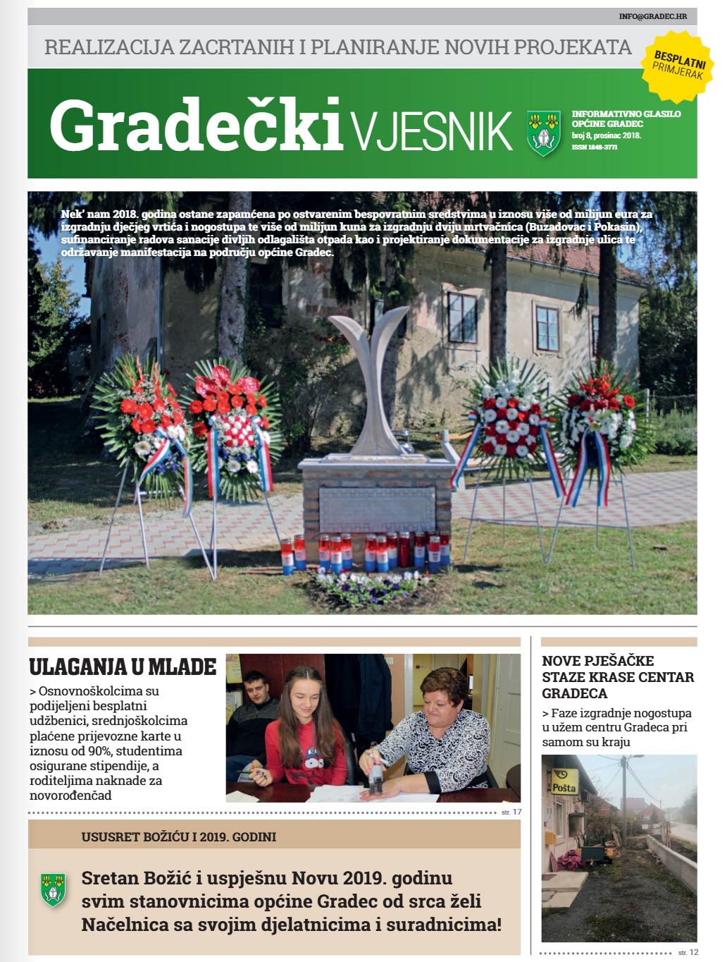 Gradečki vjesnik, prosinac 2018.
