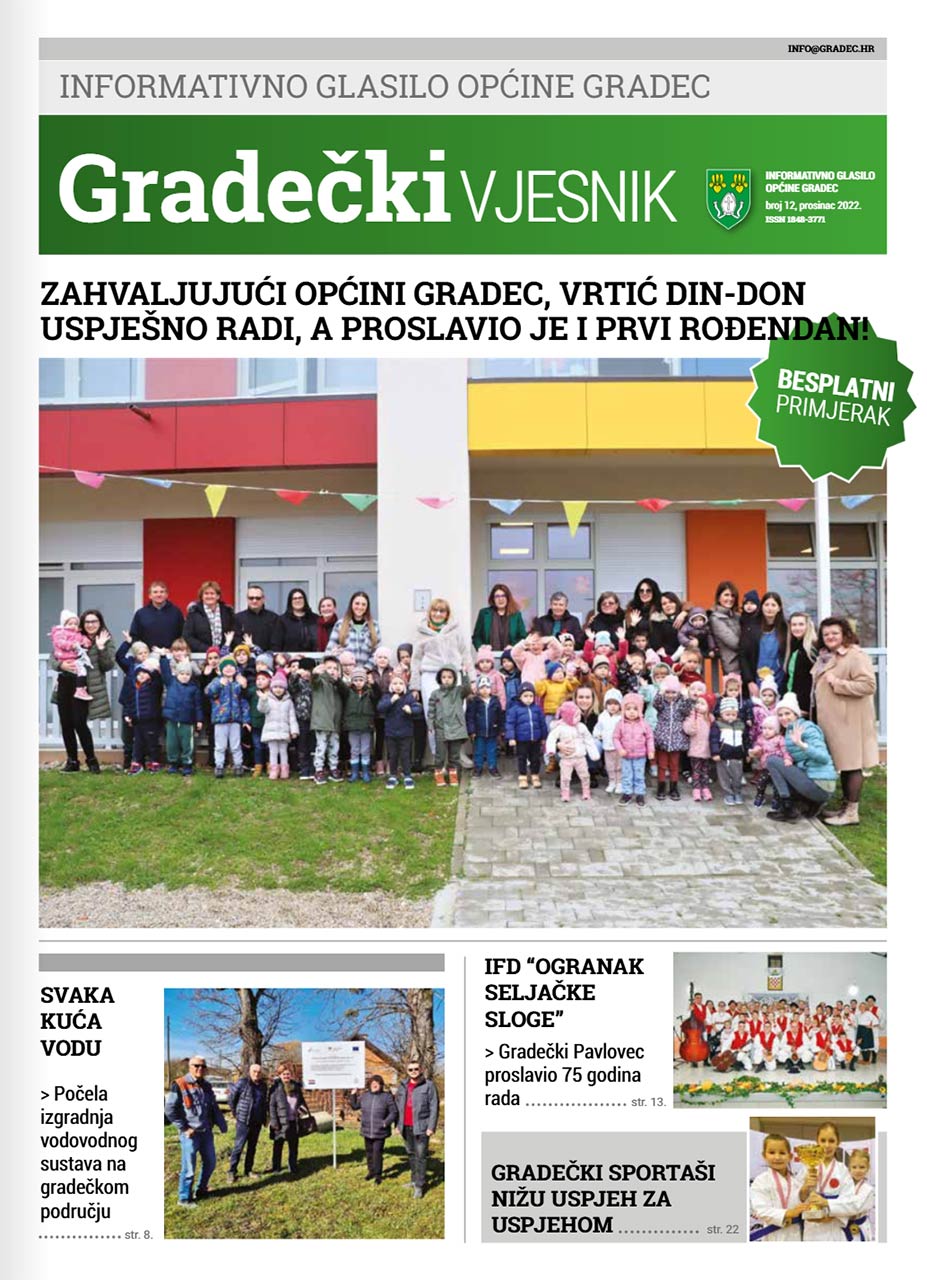 Gradečki vjesnik, prosinac 2022.